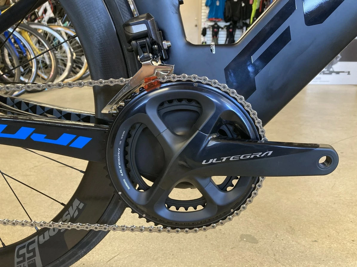 Fuji Norcom Straight 2.1 - Carbon Tri Bike: Integrated Cockpit, Ultegra Di2, Vision 55 Carbon Race Wheels 2022 11 Fuji Norcom Straight 2.1 - Carbon Tri Bike: Integrated Cockpit, Ultegra Di2, Vision 55 Carbon Race Wheels 2022 - Image 9