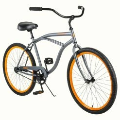 Retrospec Chatham Beach Cruiser 1-Speed 26" - Matte Graphite/Orange 2021 -Aventon Shop B2qgJttwVa3q0Wmgbg9CbB42A 1