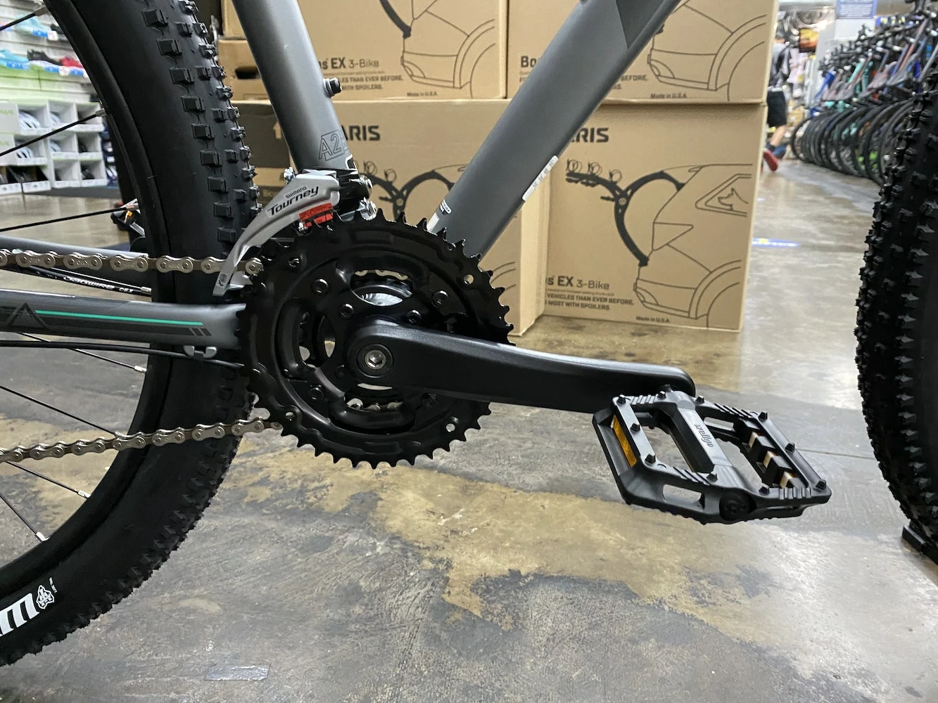 Fuji Nevada 29 1.9 Shimano Tourney - Satin Graphite 2022 5 Fuji Nevada 29 1.9 Shimano Tourney - Satin Graphite 2022 - Image 3