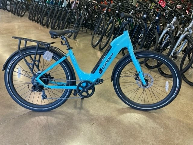 Serfas Dash E-Bike 500W Step Thru Blue 3 Serfas Dash E-Bike 500W Step Thru Blue
