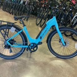 Serfas Dash E-Bike 350W Step Thru Blue