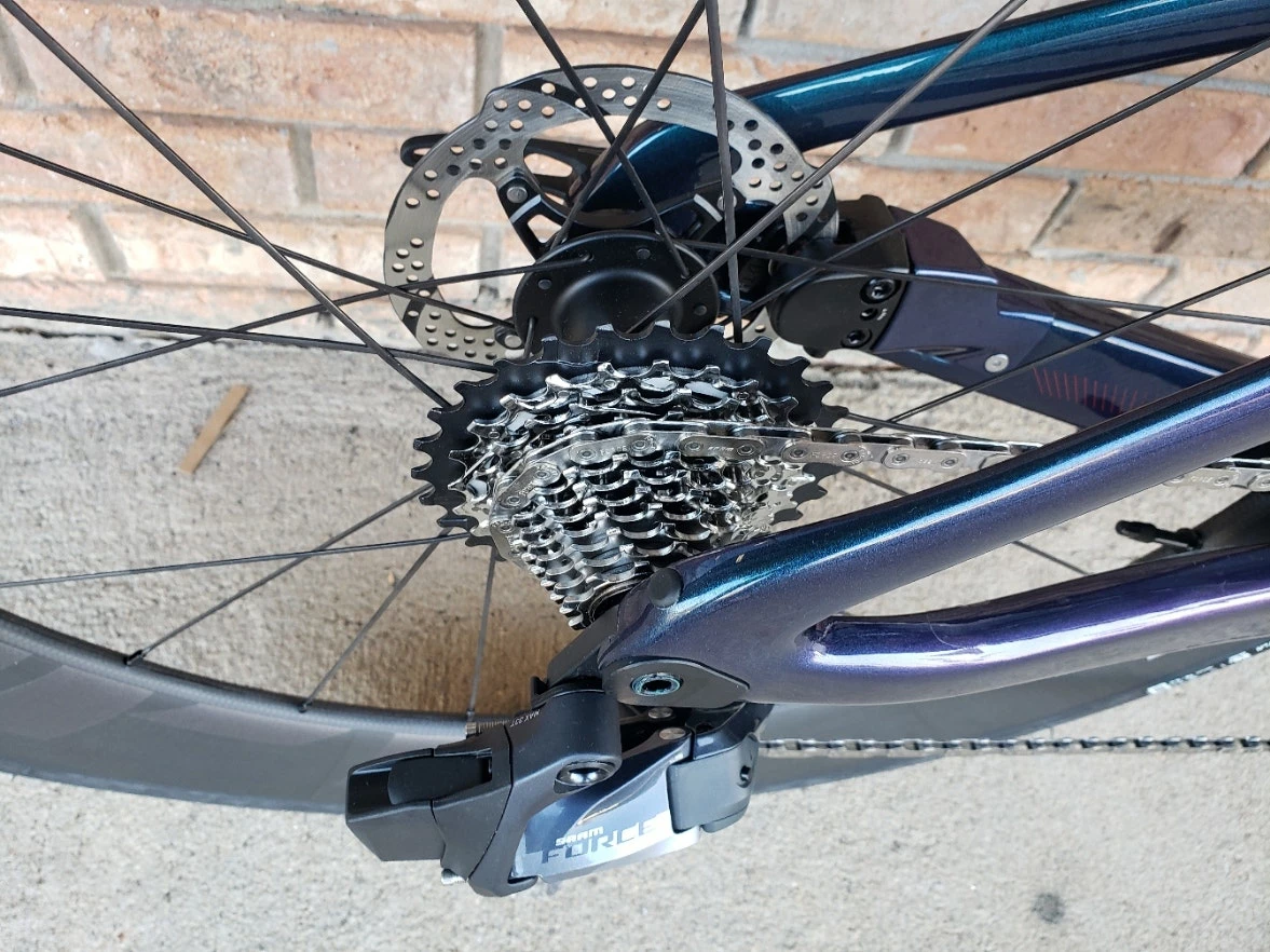 Argon 18 E-119 Tri+ SRAM F Orce AXS ETap 12-speed With ZIPP 808/404 Firecrest Race Wheels 2022 14 Argon 18 E-119 Tri+ SRAM F Orce AXS ETap 12-speed With ZIPP 808/404 Firecrest Race Wheels 2022 - Image 12