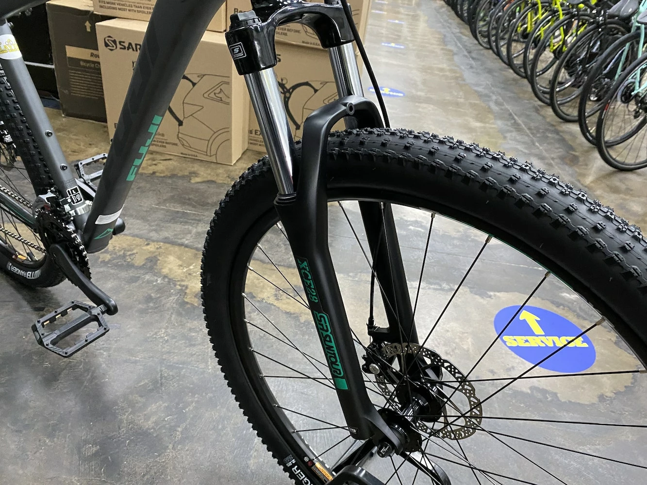 Fuji Nevada 29 1.9 Shimano Tourney - Satin Graphite 2022 11 Fuji Nevada 29 1.9 Shimano Tourney - Satin Graphite 2022 - Image 9