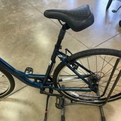 Batch Bicycles Batch Comfort Ladies Step Thru Hybrid Bike - Blue -Aventon Shop ME37MEwhX6YFAql8atqRZN7 U