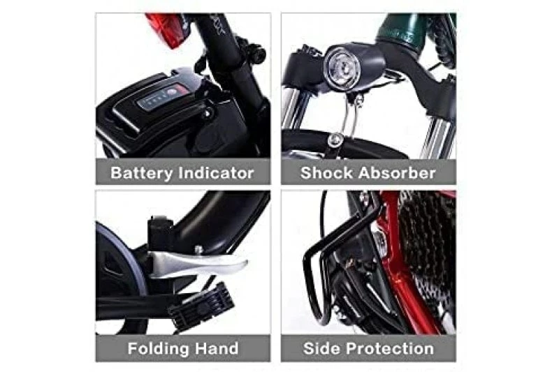 Other SOHOO 48V 500W 20" Fat Tire Step-Through Folding E-Bike 2022 7 Other SOHOO 48V 500W 20" Fat Tire Step-Through Folding E-Bike 2022 - Image 5