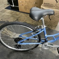 Retrospec Barron Step-Thru Comfort Hybrid Bike 21-Speed - Glacier Blue 2022 -Aventon Shop QxCveo8Al4dH1VbT7zKhSYQ8c