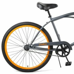 Retrospec Chatham Beach Cruiser 1-Speed 29" - Matte Graphite/Orange 2022 9 Retrospec Chatham Beach Cruiser 1-Speed 29" - Matte Graphite/Orange 2022 -Aventon Shop RluONpsy 50LmCTbZSy8a9WXo 1