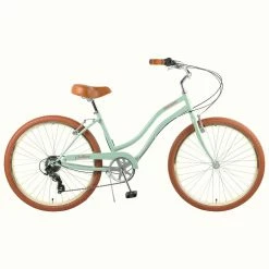 Retrospec Chatham Beach Cruiser Step-Thru 7-Speed 26" - Matcha Green 2022
