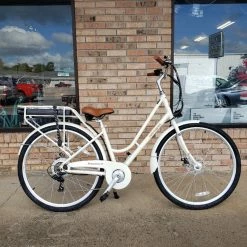 Retrospec Beaumont Rev Electric City Bike - Step Through