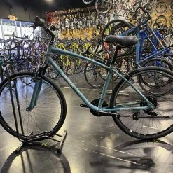 Retrospec Barron Comfort Hybrid Bike 21-Speed - Blue Fog 2022 -Aventon Shop gqxmPmJPiPc07C1K6F6ZOggKQ