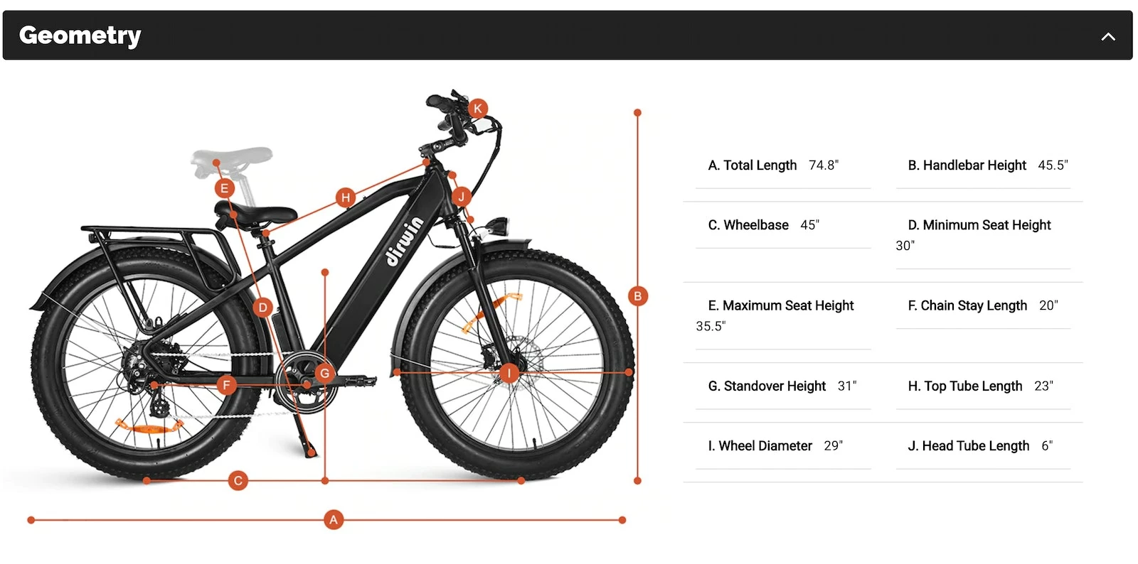 Dirwin Pioneer Fat Tire Electric Bike 6 Dirwin Pioneer Fat Tire Electric Bike - Image 4