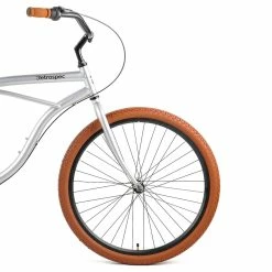 Retrospec Chatham Beach Cruiser 3-Speed 26" - Matte Silver/Cardinal 2022 11 Retrospec Chatham Beach Cruiser 3-Speed 26" - Matte Silver/Cardinal 2022 -Aventon Shop kDEebRnmS czvn99OD T3PXZg 1