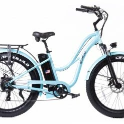 Other SOHOO 48V 750W 26" X 4.0 Fat Tire Step-Through Beach Cruiser E-Bike 2022