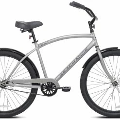 Other Sea Change Men's 26 Inch Beach Cruiser Bicycle, Silver