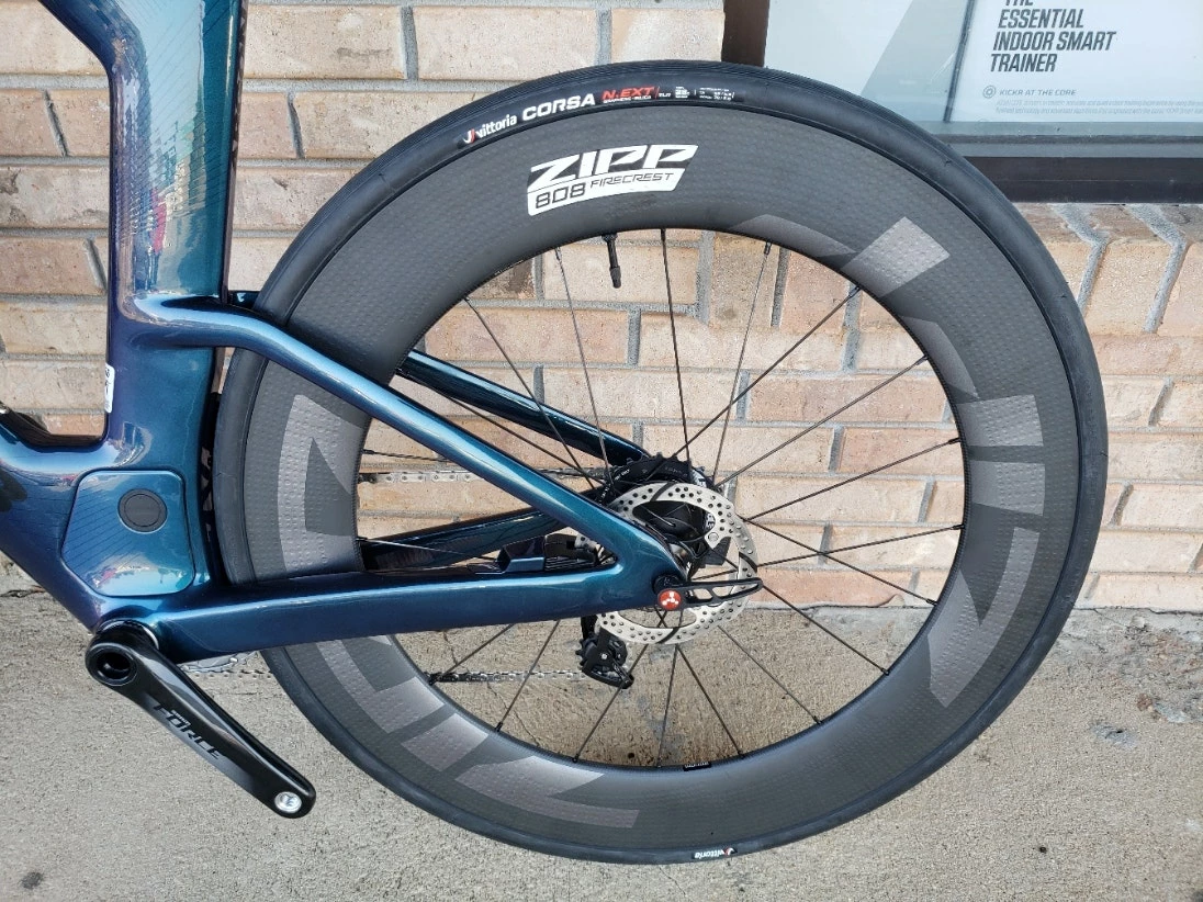 Argon 18 E-119 Tri+ SRAM F Orce AXS ETap 12-speed With ZIPP 808/404 Firecrest Race Wheels 2022 12 Argon 18 E-119 Tri+ SRAM F Orce AXS ETap 12-speed With ZIPP 808/404 Firecrest Race Wheels 2022 - Image 10