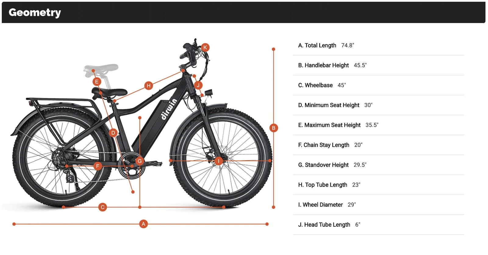Dirwin Seeker Fat Tire Electric Bike 7 Dirwin Seeker Fat Tire Electric Bike - Image 5