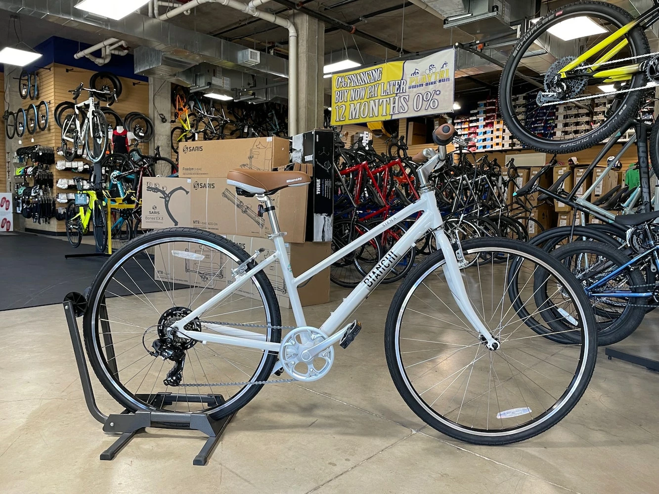 Bianchi Siena Dama White/Celeste 2022 3 Bianchi Siena Dama White/Celeste 2022