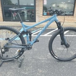 Fuji Outland 29 1.1 Full Suspension Mountain Bike - Satin Slate Gray 2022