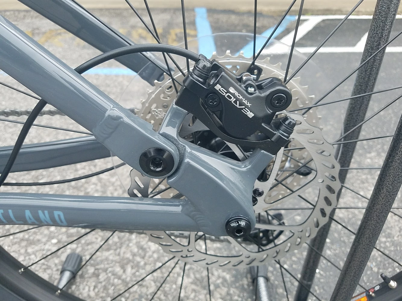 Fuji Outland 29 1.1 Full Suspension Mountain Bike - Satin Slate Gray 2022 12 Fuji Outland 29 1.1 Full Suspension Mountain Bike - Satin Slate Gray 2022 - Image 10