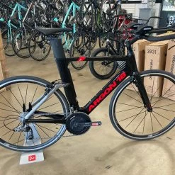 Argon 18 Argon E-117 Tri Sram Force 22 - Silver Rabbit Black Gloss 2022