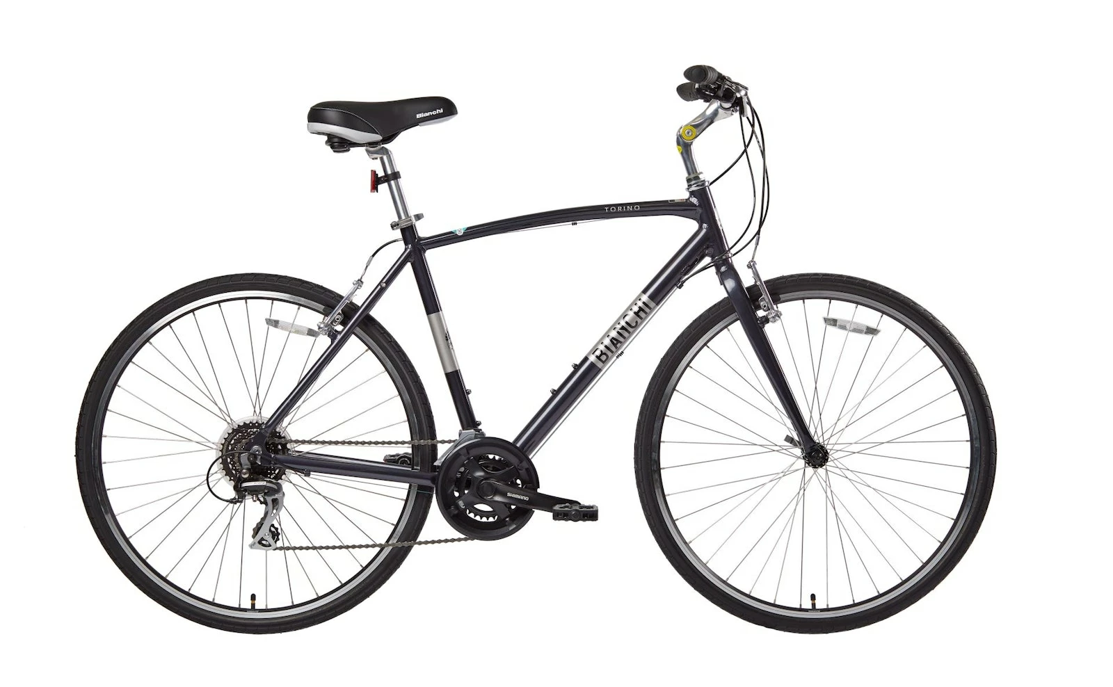 Bianchi: Torino Gent Acera 47cm Graphite 3 Bianchi: Torino Gent Acera 47cm Graphite