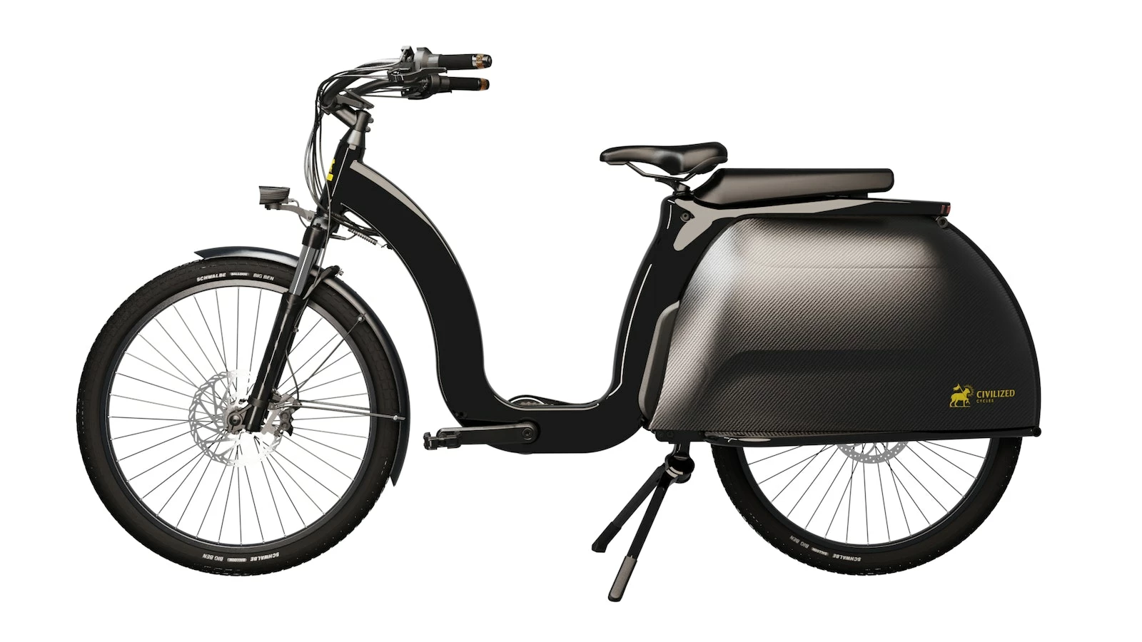 Civilized Cycles 2023 Civilized Model 1 - Black/Black 3 Civilized Cycles 2023 Civilized Model 1 - Black/Black