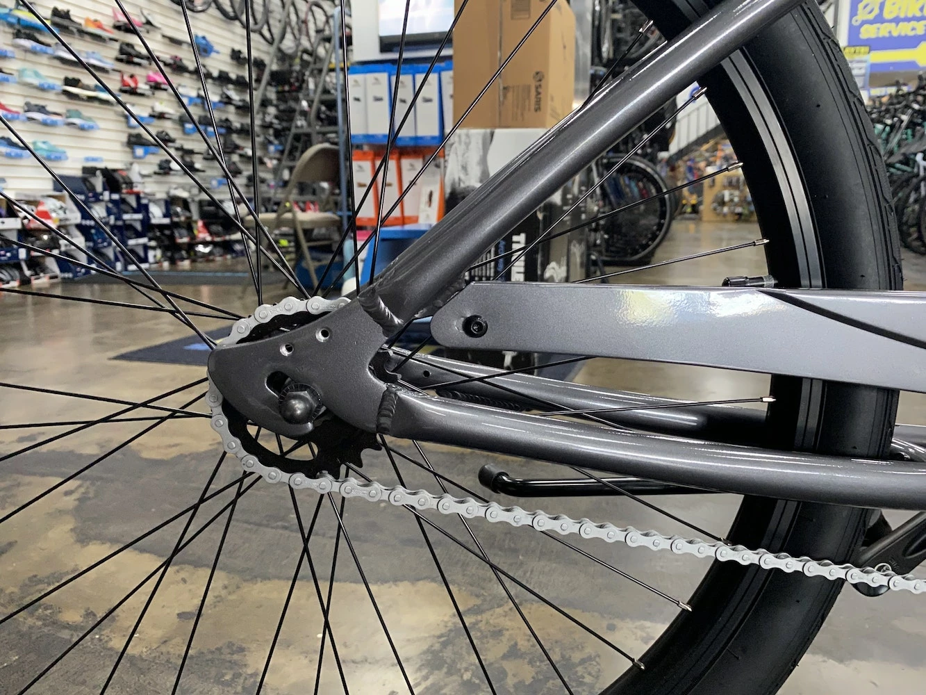 Tuesday Cycles August 1 26" Cruiser - Pewter Nickle 2021 6 Tuesday Cycles August 1 26" Cruiser - Pewter Nickle 2021 - Image 4